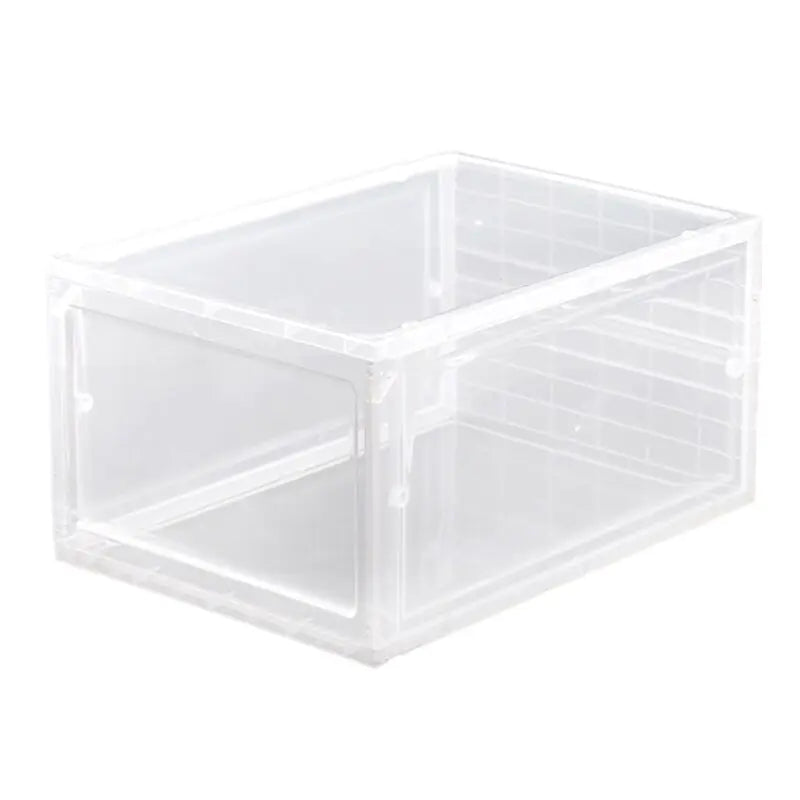 Stackable Clear Shoe Boxes